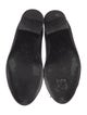 Chanel Leather Bow Accents Ballet Flats
