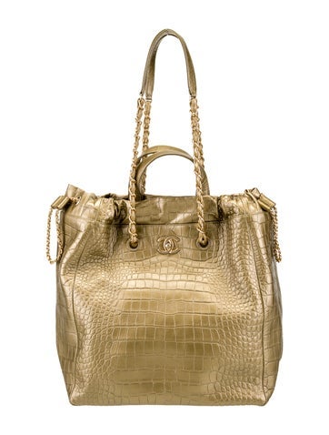Chanel Totes Paris-New York Large Embossed Shopping Tote