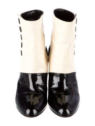 Chanel 2008 Interlocking CC Logo Boots
