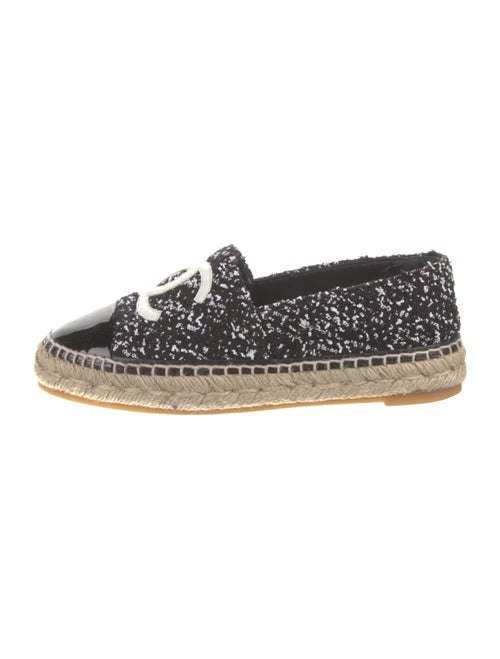 Chanel 2023 Interlocking CC Logo Espadrilles