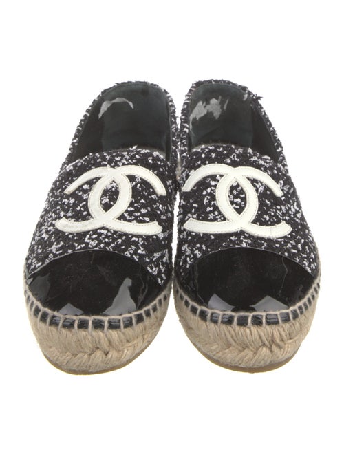 Chanel 2023 Interlocking CC Logo Espadrilles