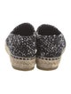 Chanel 2023 Interlocking CC Logo Espadrilles