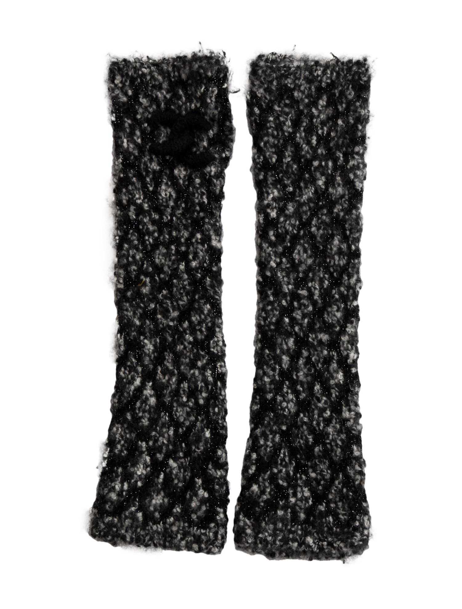 Chanel 2017 CC Fingerless Gloves