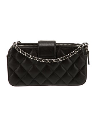 Chanel CC Box Clutch w/ Chain