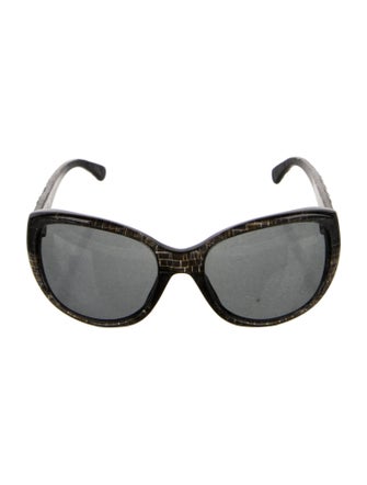 Chanel Oversize Tinted Sunglasses