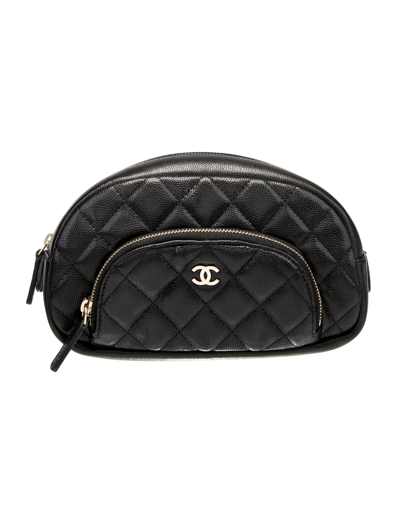 Chanel Double Zip Pouch