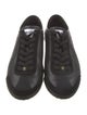 Chanel Interlocking CC Logo Leather Sneakers