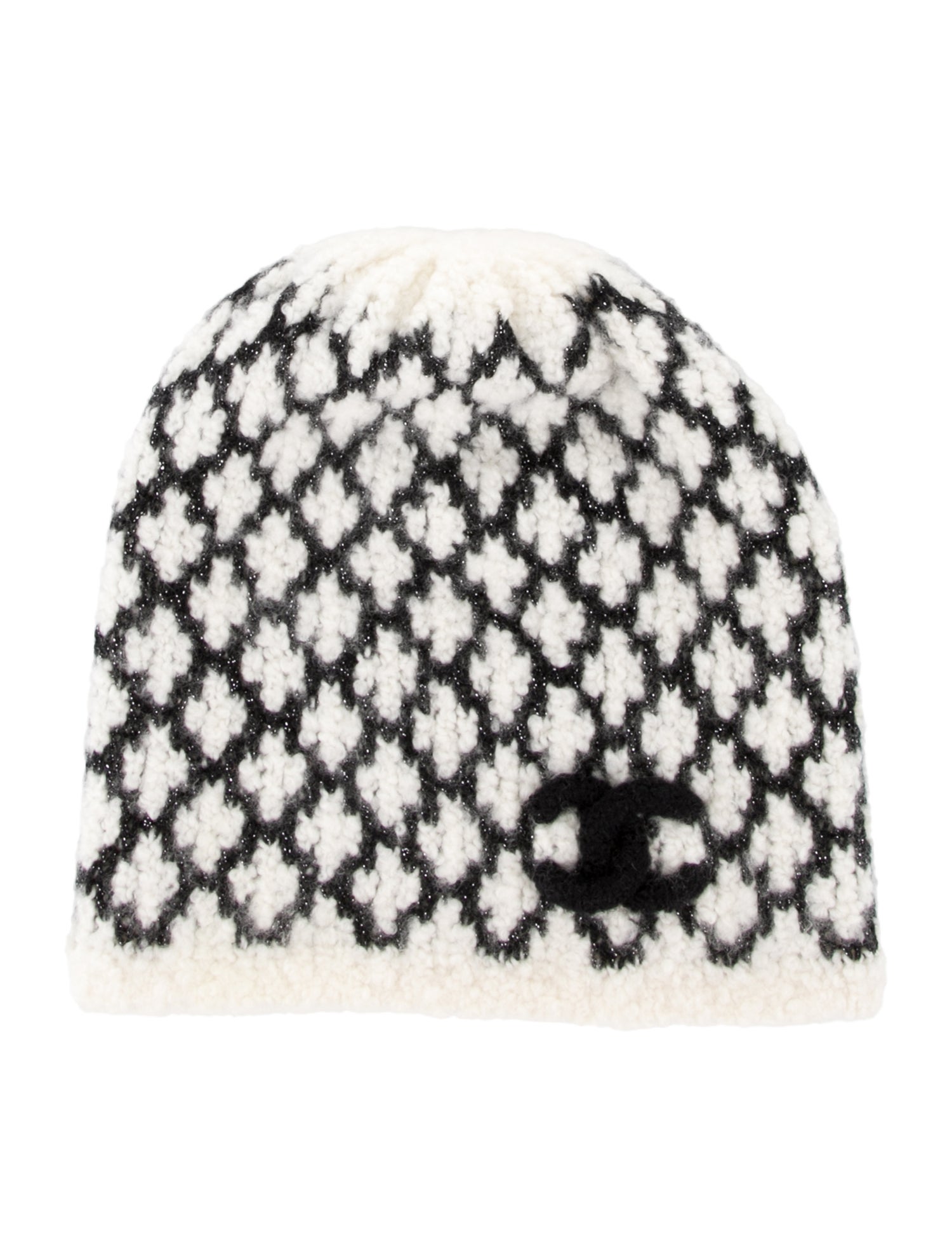 Chanel Quilted CC Cashmere Hat