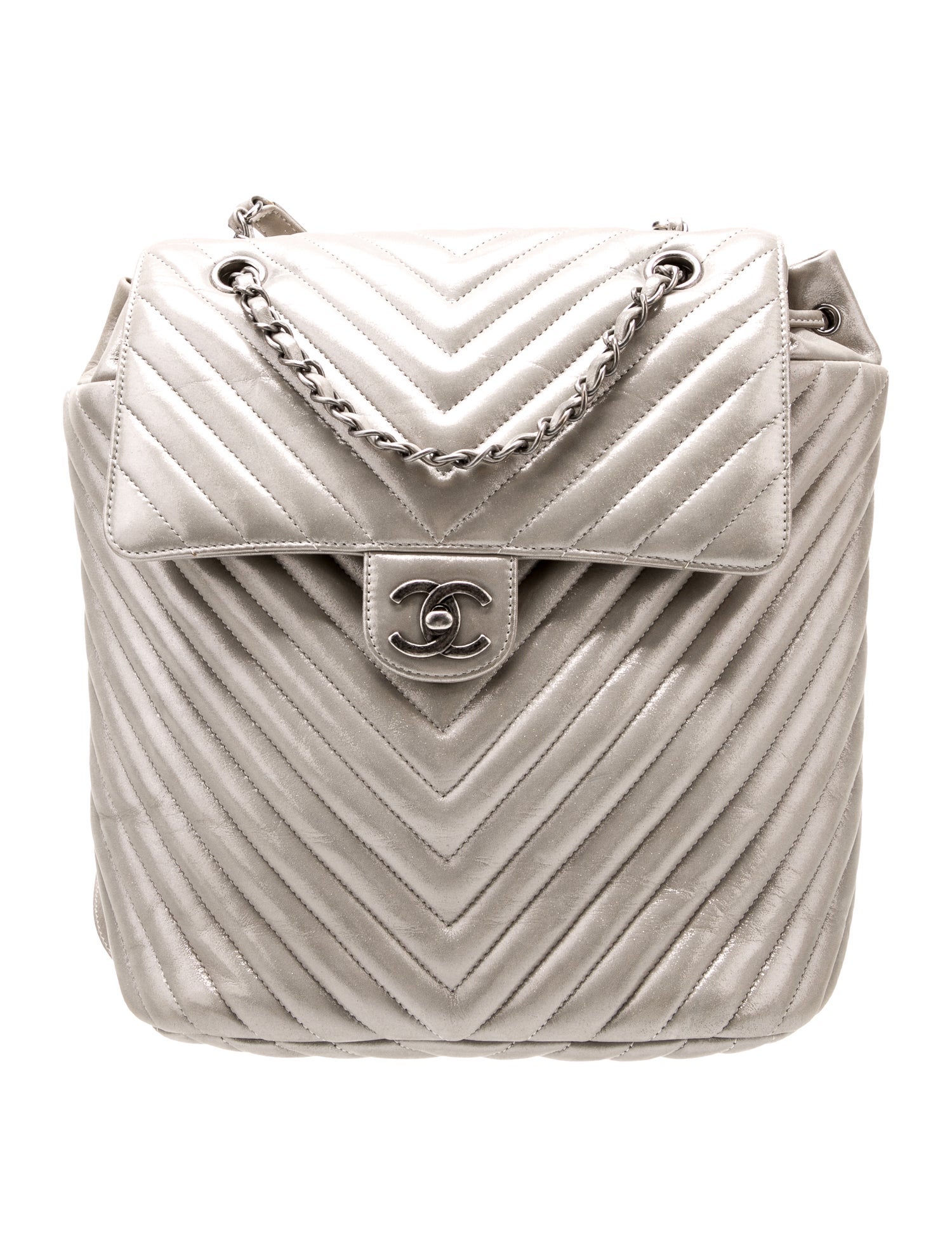 Chanel Chevron Urban Spirit Backpack