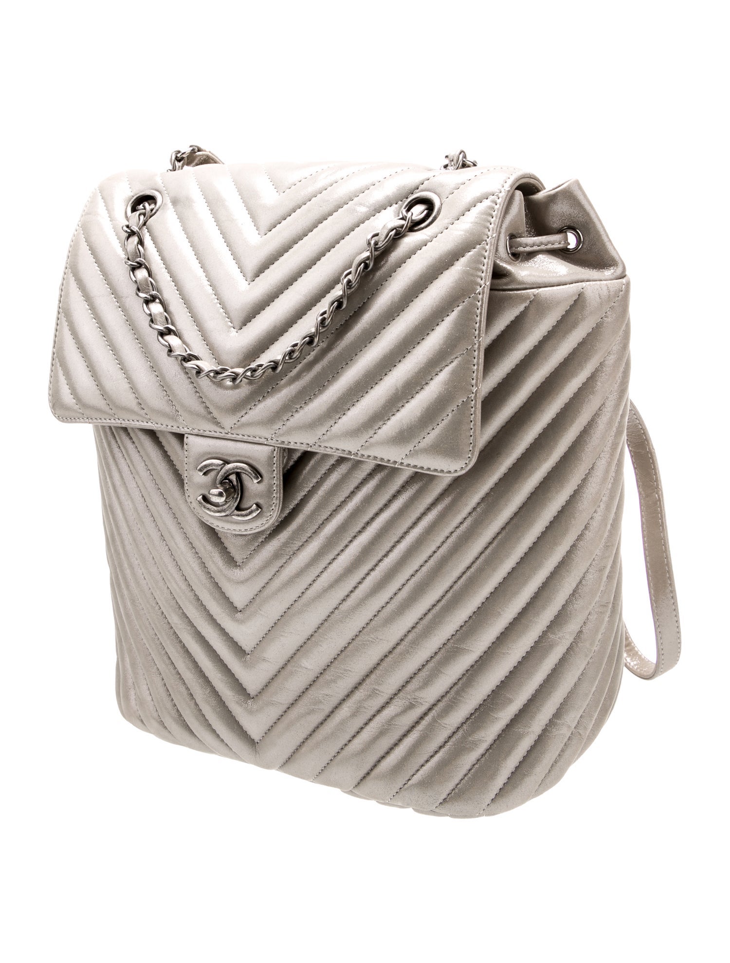 Chanel Chevron Urban Spirit Backpack