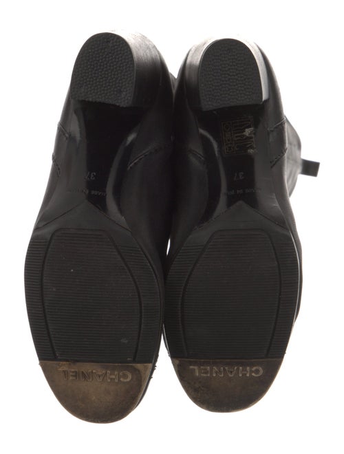 Chanel Leather Boots