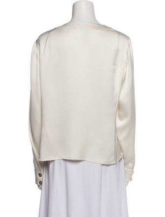 Chanel Vintage Paris-Shanghai Button-Up Top