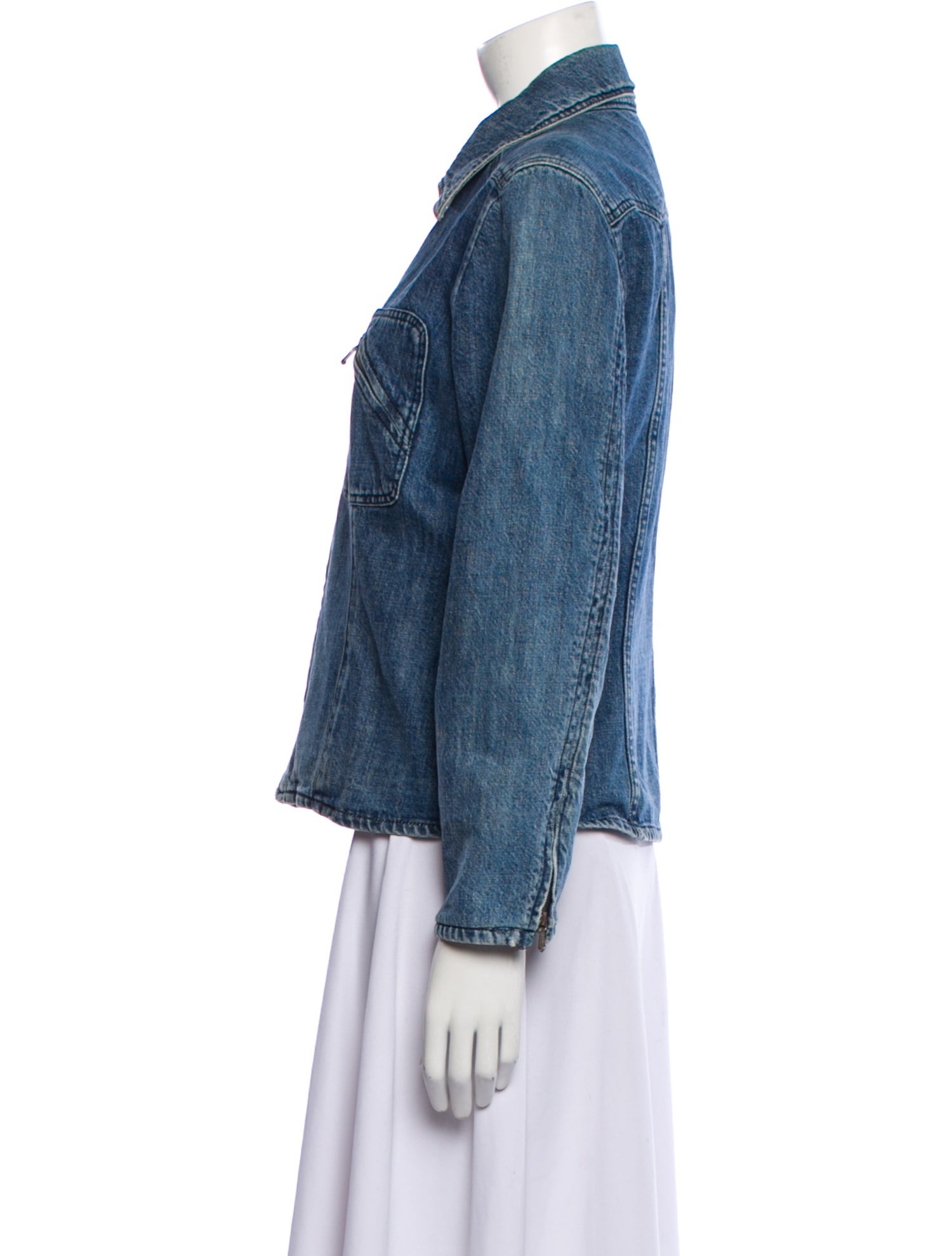 Chanel Vintage 2000 Denim Jacket