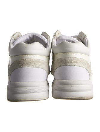 Chanel Interlocking CC Logo Calfskin Chunky Sneakers