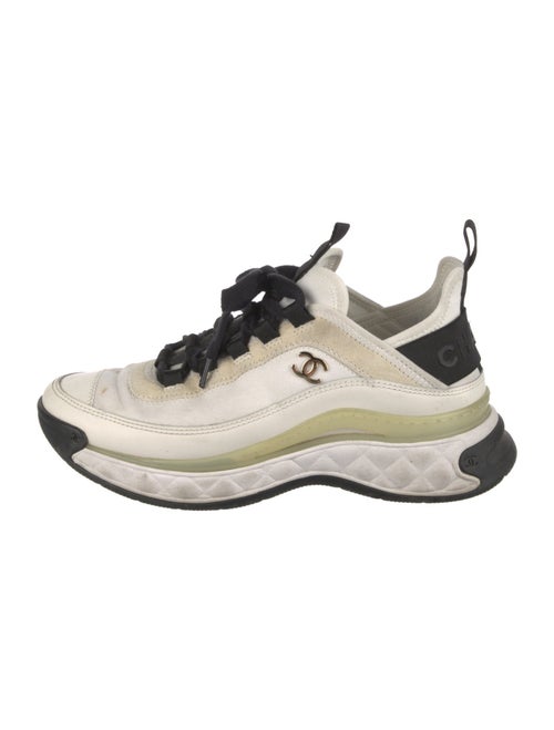 Chanel Interlocking CC Logo Sneakers