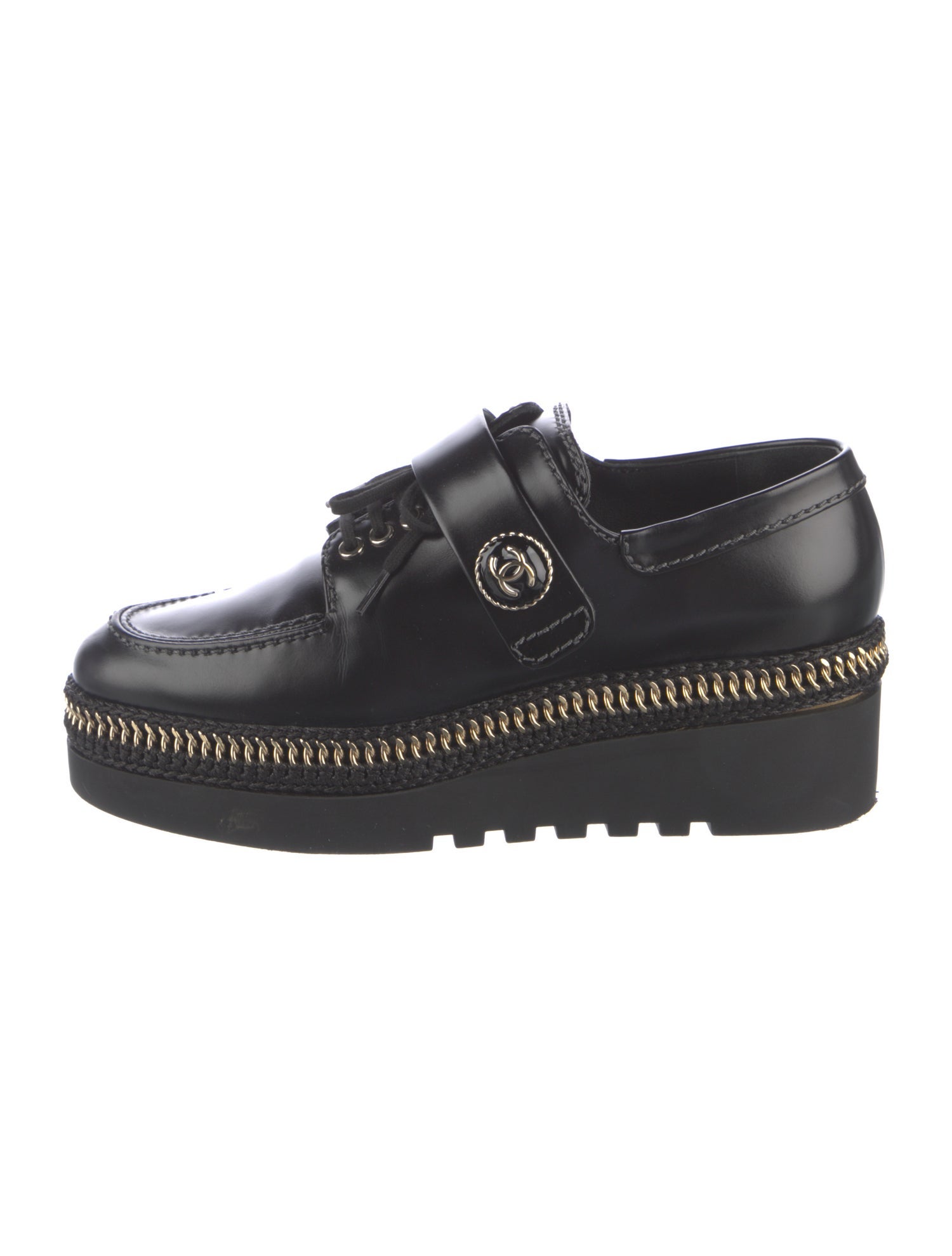 Chanel 2021 Interlocking CC Logo Oxfords