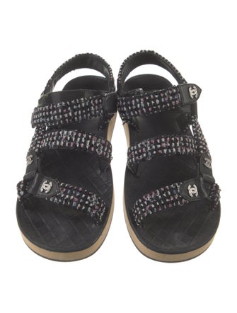 Chanel 2023 Interlocking CC Logo Slides