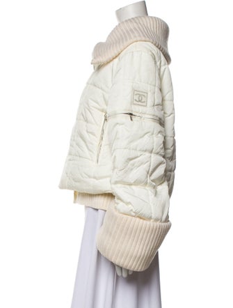 Chanel Vintage 2000 Faux Fur Jacket