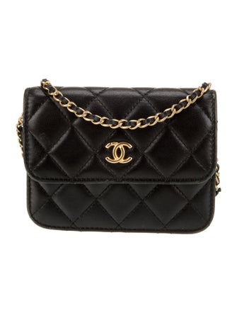 Chanel Mini Pearl Crush Clutch w/ Chain