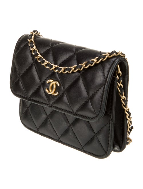 Chanel Mini Pearl Crush Clutch w/ Chain