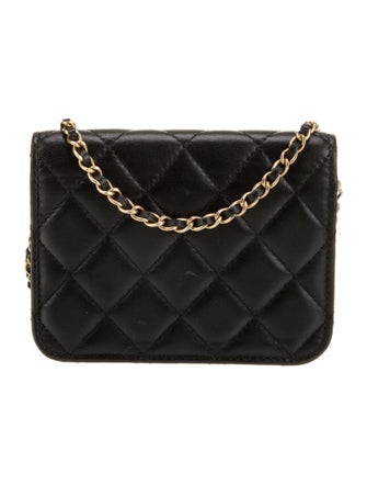 Chanel Mini Pearl Crush Clutch w/ Chain