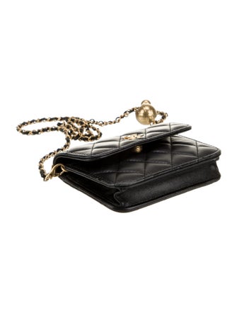 Chanel Mini Pearl Crush Clutch w/ Chain