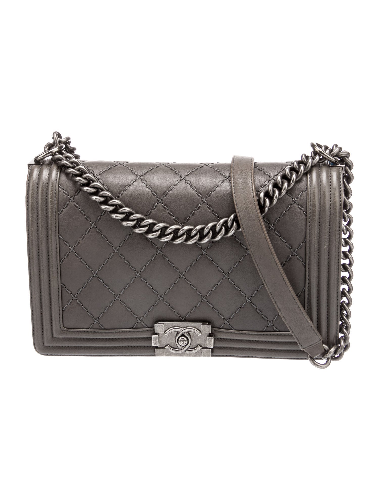 Chanel Large Stitch Boy Bag
