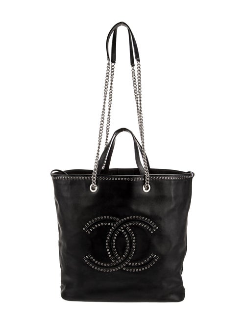 Chanel Large Coco Eyelets Tote
