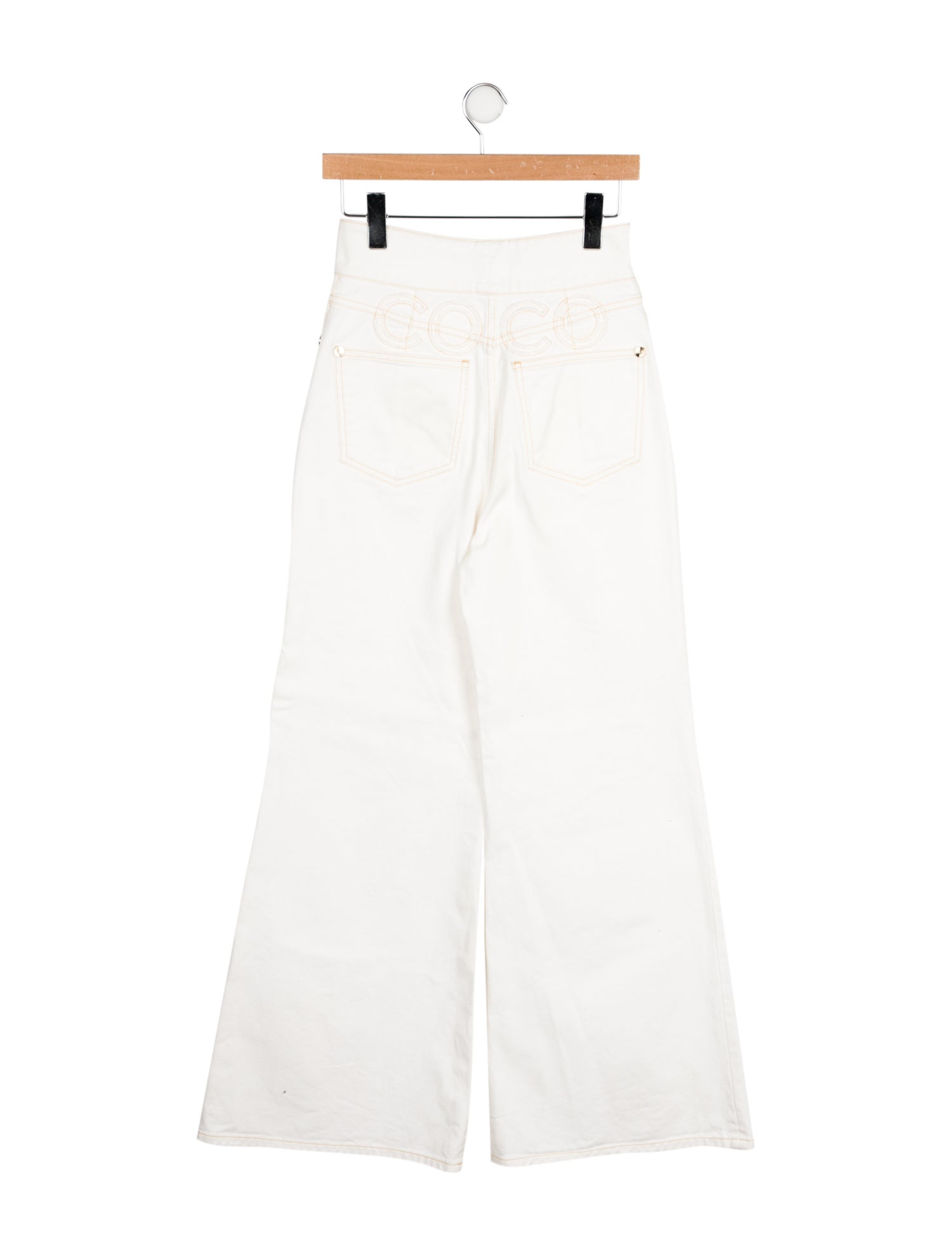 Chanel 2020-2021 Wide Leg Jeans