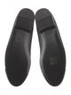 Chanel Interlocking CC Logo Leather Ballet Flats