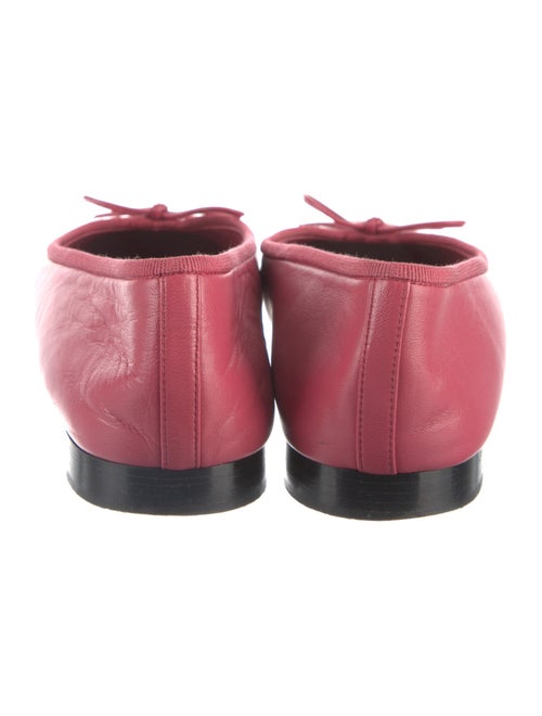 Chanel Interlocking CC Logo Lambskin Ballet Flats