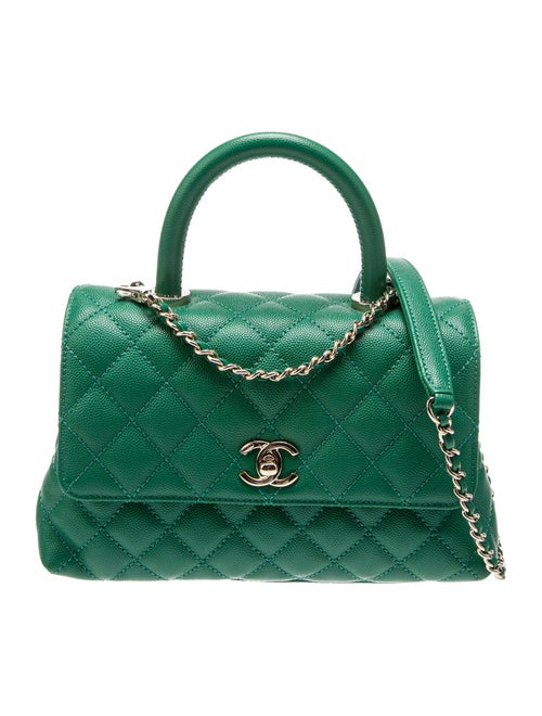 Chanel Mini Coco Handle Bag w/ Strap