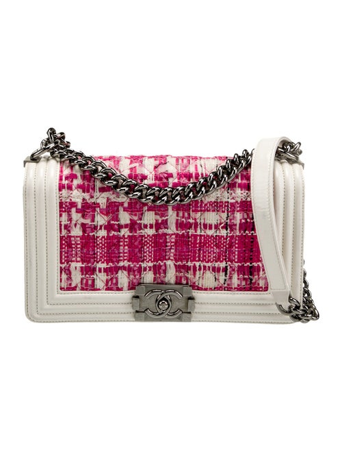 Chanel Medium Tweed Boy Bag