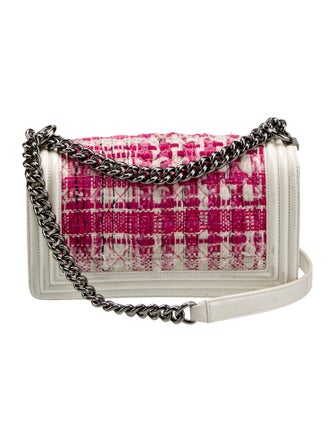 Chanel Medium Tweed Boy Bag