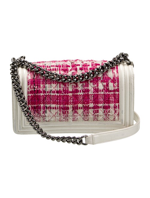 Chanel Medium Tweed Boy Bag