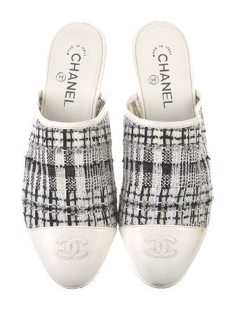 Chanel 2020 Interlocking CC Logo Mules