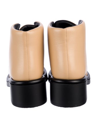 Chanel 2022 Interlocking CC Logo Combat Boots