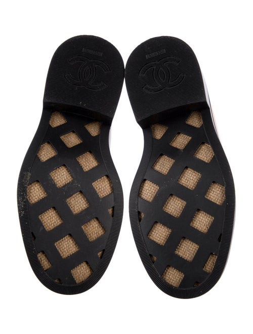 Chanel 2022 Interlocking CC Logo Combat Boots