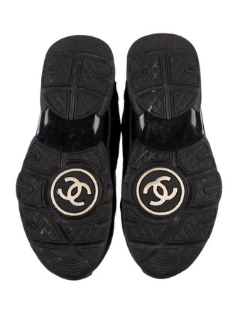 Chanel Interlocking CC Logo Mesh Sneakers