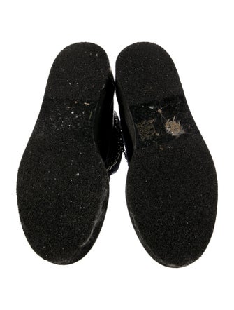 Chanel 2022 Interlocking CC Logo Lace-Up Boots