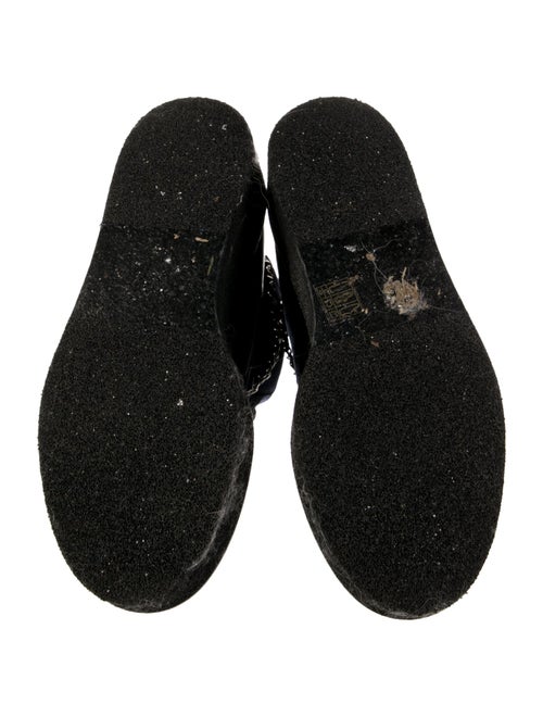 Chanel 2022 Interlocking CC Logo Lace-Up Boots