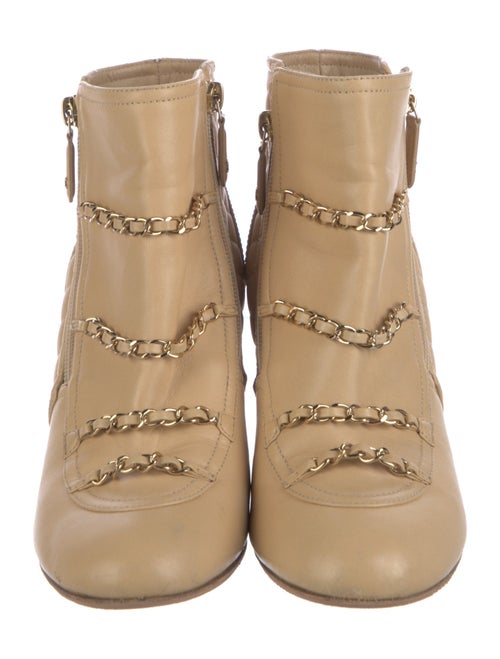 Chanel 2018 Interlocking CC Logo Boots