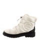 Chanel 2018 Interlocking CC Logo Combat Boots