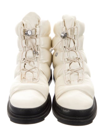 Chanel 2018 Interlocking CC Logo Combat Boots