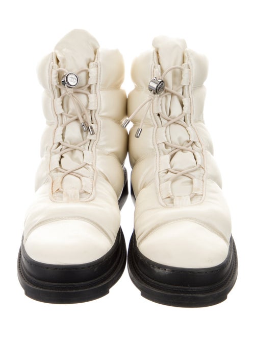 Chanel 2018 Interlocking CC Logo Combat Boots