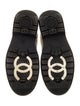 Chanel 2018 Interlocking CC Logo Combat Boots