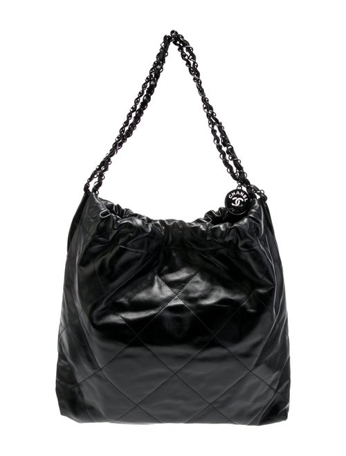 Chanel Small So Black 22 Hobo