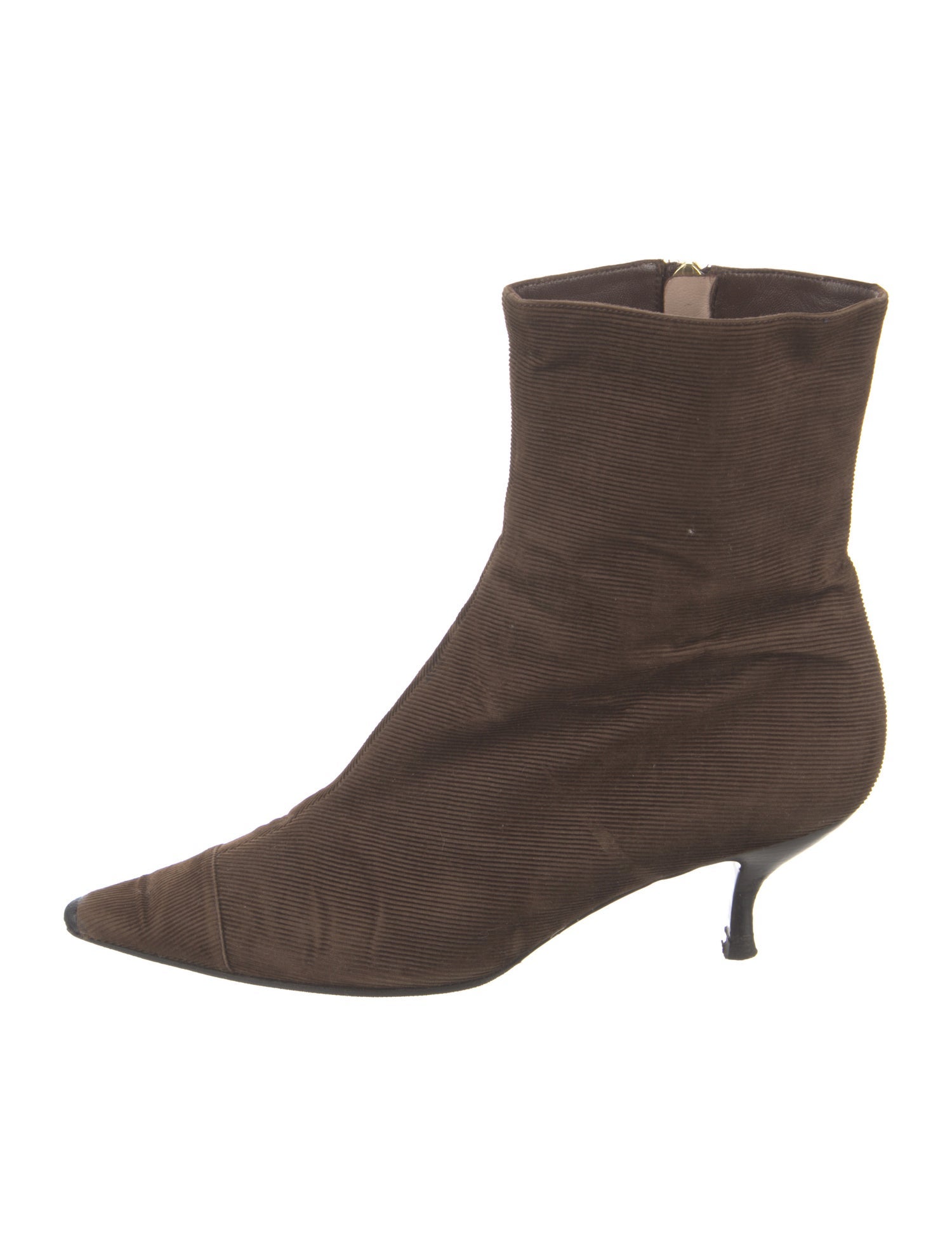 Chanel Vintage Interlocking CC Logo Sock Boots