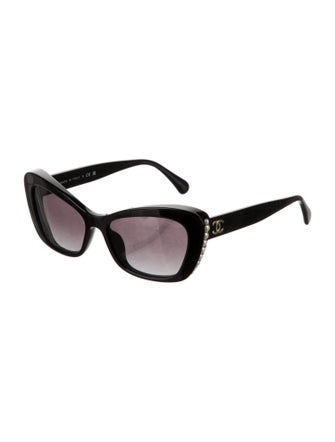 Chanel 2024 Interlocking CC Logo Sunglasses