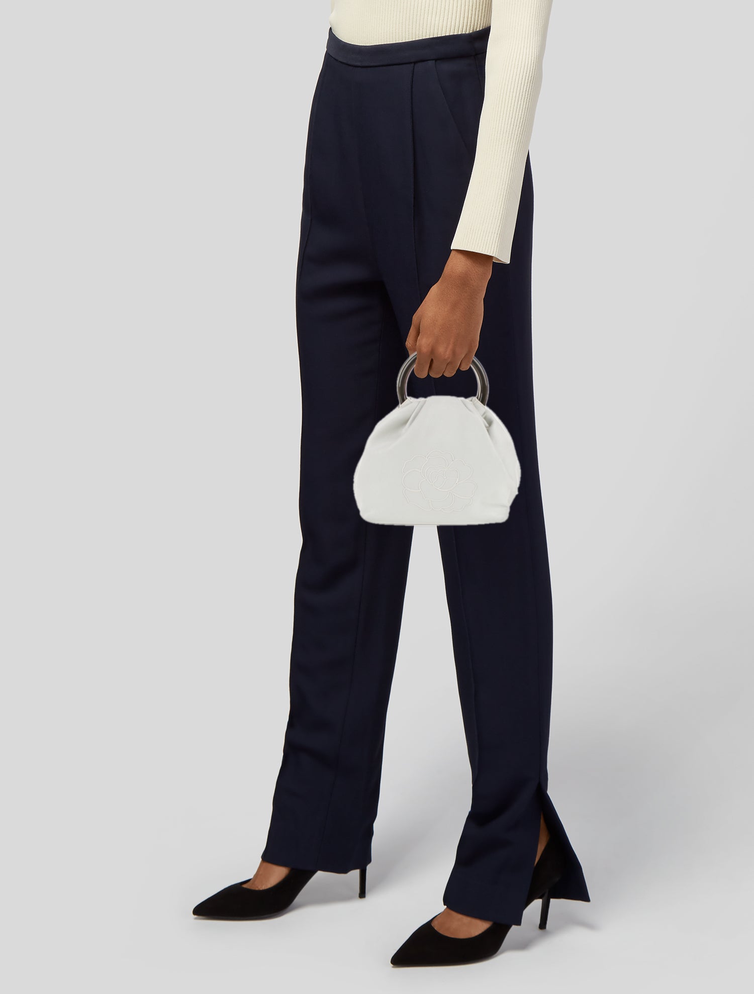 Chanel Mini Camellia Handle Bag